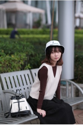 Kangol Tapi Canvas Bucket Bag- Black 3787